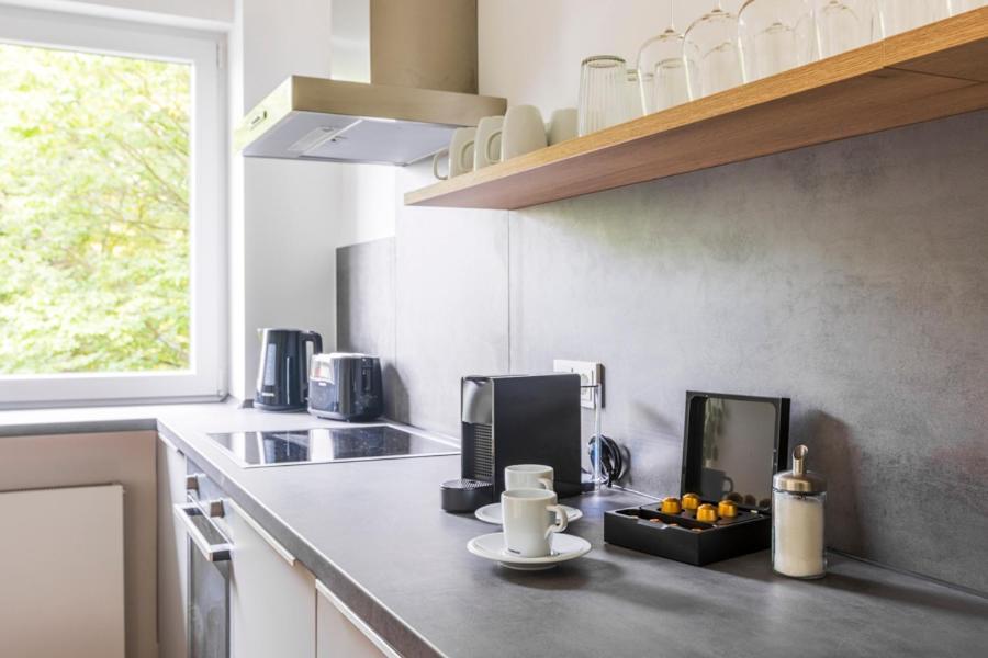 Glueck Auf Appartements Kaiserstrasse Muelheim Мюльгайм-ан-дер-Рур Екстер'єр фото